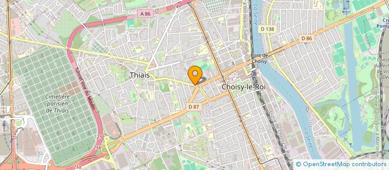 localisation de l'entreprise MONSIEUR ATAJAN CEARANOV  THIAIS