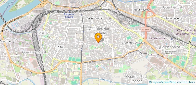 localisation de l'entreprise MONSIEUR ATAKAN ERSOY  AVIGNON