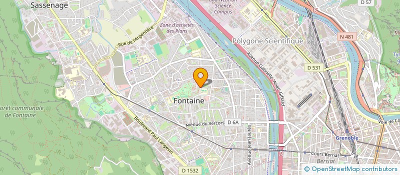 localisation de l'entreprise MONSIEUR ATAKAN ERTAS à FONTAINE