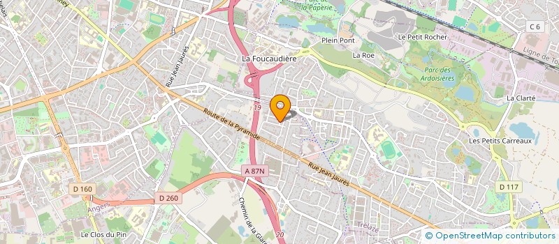 localisation de l'entreprise MONSIEUR ATAKLTI GILAZG KUFLU à ANGERS