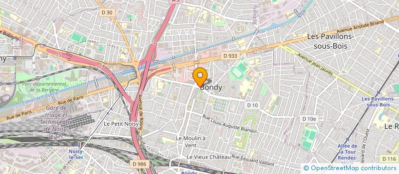 localisation de l'entreprise MONSIEUR ATALAA AL ZINE BELDJILALI  BONDY