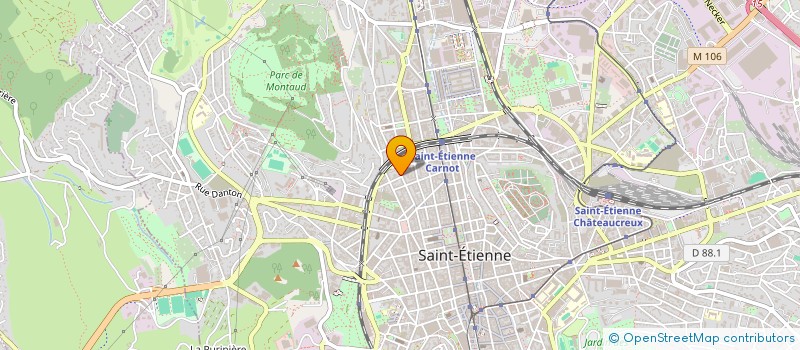 localisation de l'entreprise MONSIEUR ATANAS TOPCHEV  SAINT-ETIENNE