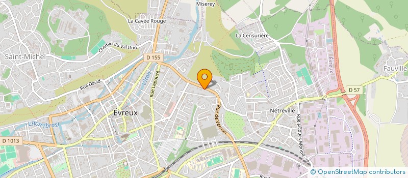 localisation de l'entreprise MONSIEUR ATANDA SHITU  EVREUX