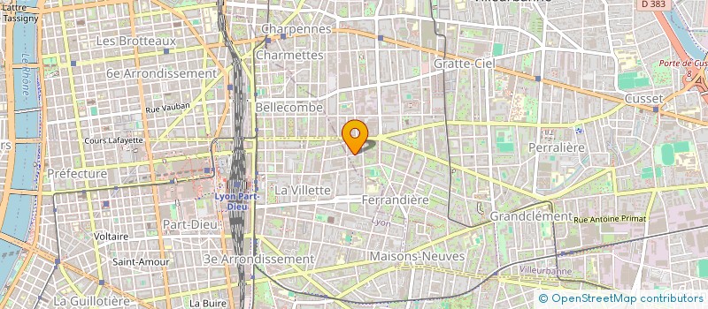 localisation de l'entreprise MONSIEUR ATAULLAH HOSSINKHILL  VILLEURBANNE