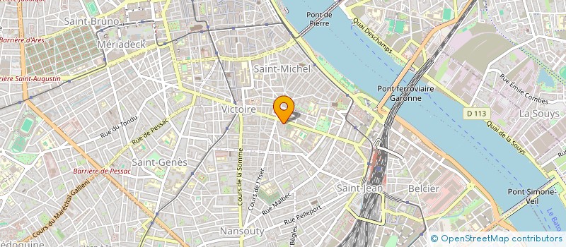 localisation de l'entreprise MONSIEUR ATAYIEB AHMAD MOHAMMAD  BORDEAUX