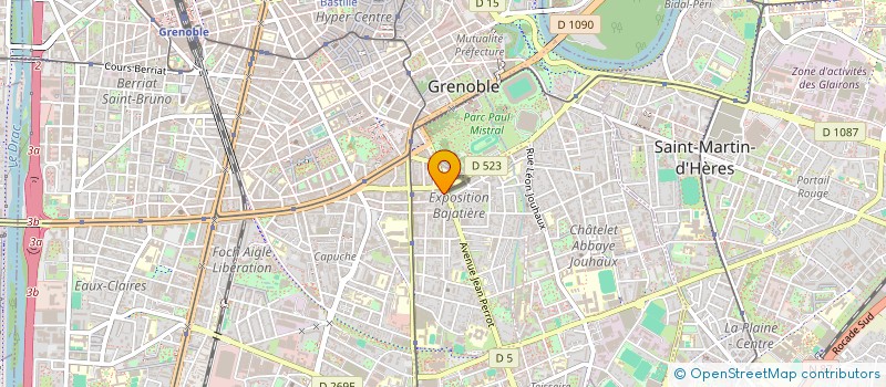 localisation de l'entreprise MONSIEUR ATEF BEN ABBOU à GRENOBLE