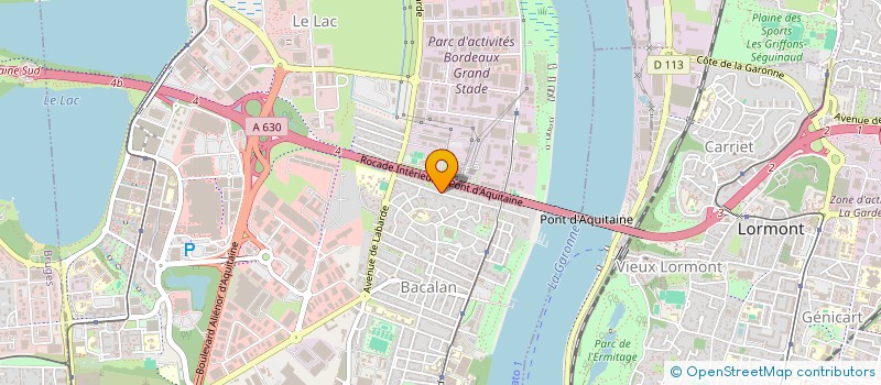 localisation de l'entreprise MONSIEUR ATEF BENNANI  BORDEAUX