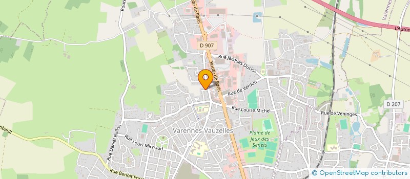 localisation de l'entreprise MONSIEUR ATEF MAAOUI à VARENNES-VAUZELLES
