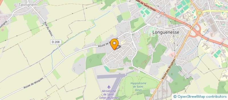 localisation de l'entreprise MONSIEUR ATEF MASSOUDI  LONGUENESSE