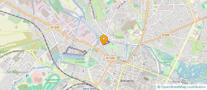 localisation de l'entreprise MONSIEUR ATEF MAYOOUFI à AMIENS