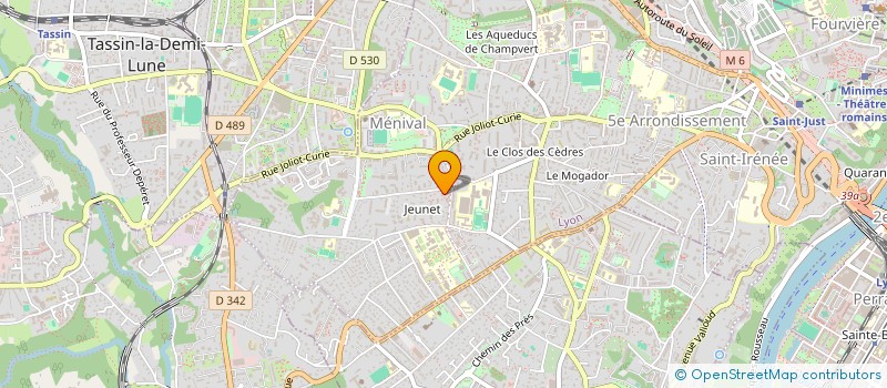 localisation de l'entreprise MONSIEUR ATEF MEFTAH  LYON