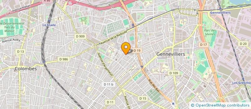localisation de l'entreprise MONSIEUR ATEF MEKKI à ASNIERES-SUR-SEINE