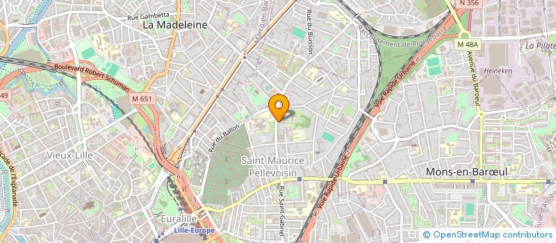 localisation de l'entreprise MONSIEUR ATEF MZALI  LILLE