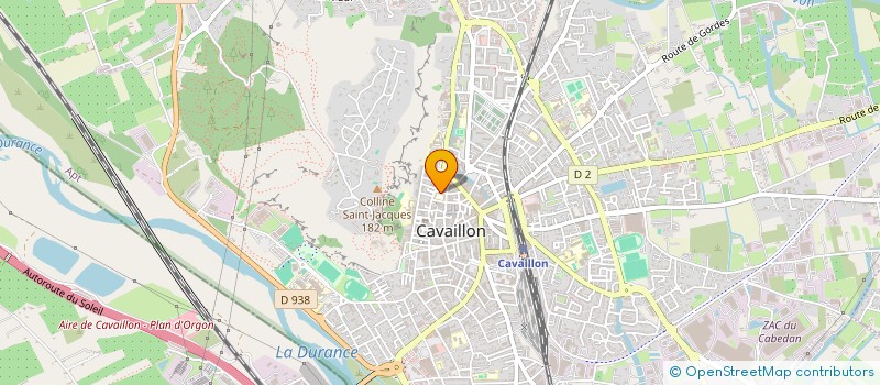 localisation de l'entreprise MONSIEUR ATEF RGGGAD  CAVAILLON