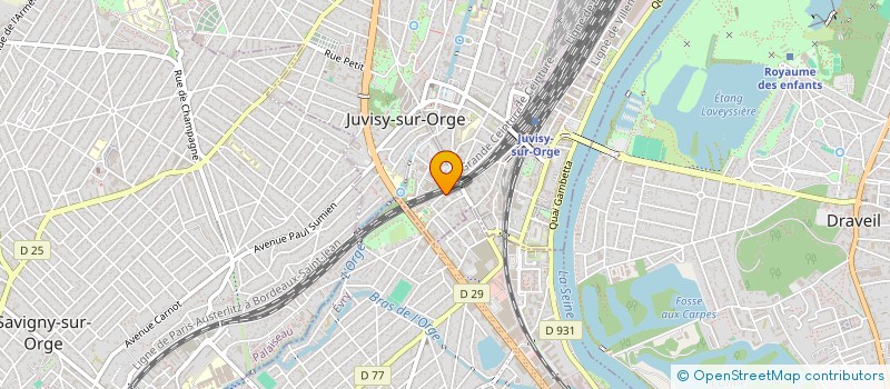 localisation de l'entreprise MONSIEUR ATEF SAYADI à JUVISY-SUR-ORGE