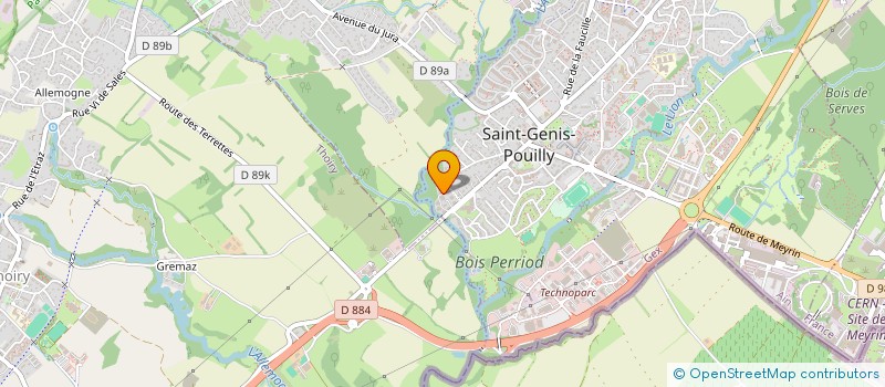 localisation de l'entreprise MONSIEUR ATEF SHILI  SAINT-GENIS-POUILLY
