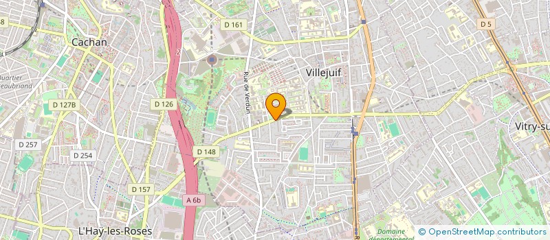 localisation de l'entreprise MONSIEUR ATEMITEY BADJI à VILLEJUIF