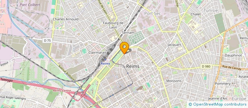 localisation de l'entreprise MONSIEUR ATHANASE ACHERON  REIMS