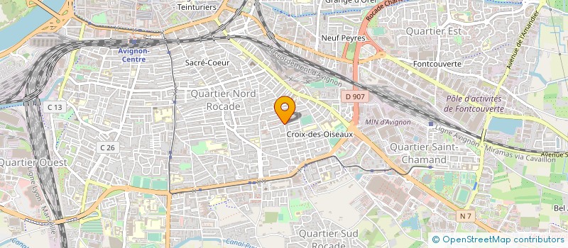 localisation de l'entreprise MONSIEUR ATHANASE DIASSOLO à AVIGNON