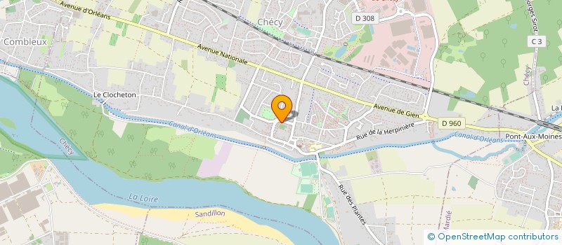 localisation de l'entreprise MONSIEUR ATHANASIOS PAPPAS  CHECY