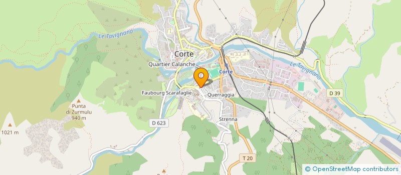localisation de l'entreprise MONSIEUR ATHANIEL COLONNA à CORTE