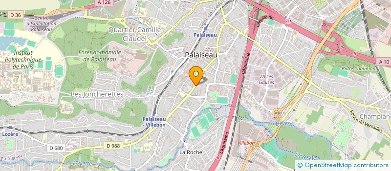 localisation de l'entreprise MONSIEUR ATHEDO DJIMADOUMADJI à PALAISEAU