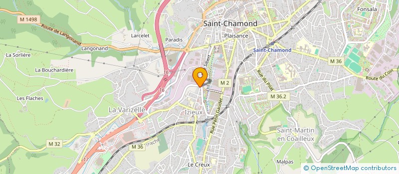 localisation de l'entreprise MONSIEUR ATHMANE AYAD à SAINT-CHAMOND