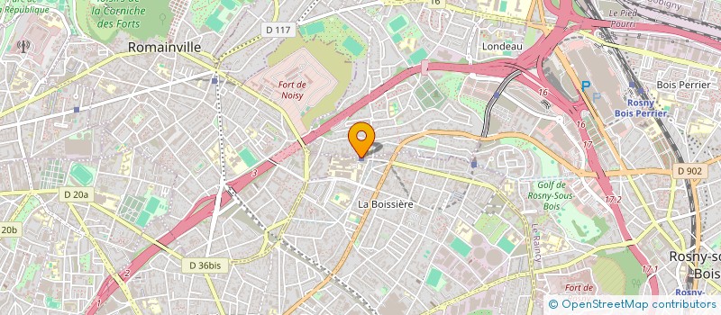localisation de l'entreprise MONSIEUR ATHMANE BOUHALISSA à NOISY-LE-SEC