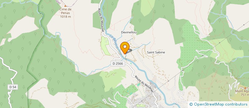 localisation de l'entreprise MONSIEUR ATHMANE BOUKHADRA  SOSPEL