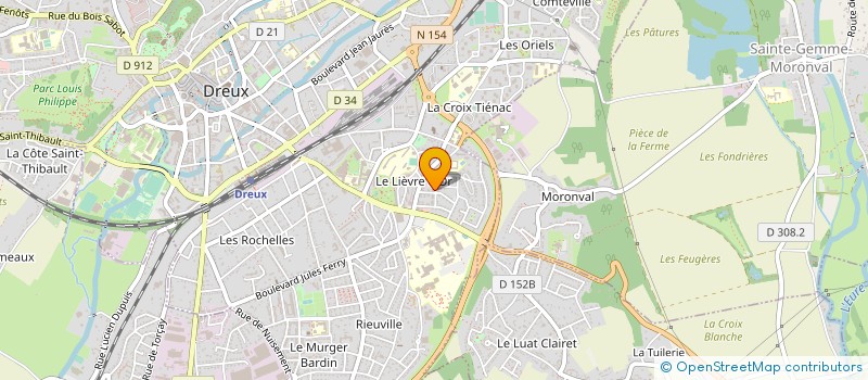 localisation de l'entreprise MONSIEUR ATHMANE FADILI à DREUX