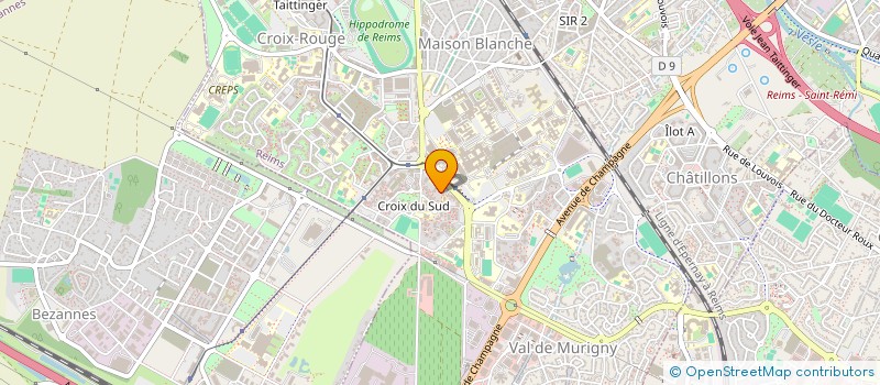 localisation de l'entreprise MONSIEUR ATHMANE KADARI  REIMS