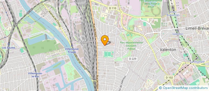 localisation de l'entreprise MONSIEUR ATHMANE KHEMCHANE  VILLENEUVE-SAINT-GEORGES