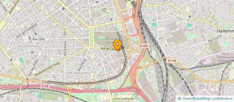 localisation de l'entreprise MONSIEUR ATHMANE LASHAB à LILLE