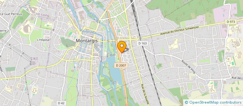 localisation de l'entreprise MONSIEUR ATHMANE MAACHOU à MONTARGIS