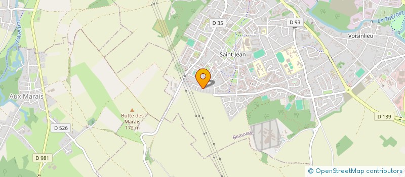 localisation de l'entreprise MONSIEUR ATHMANE MEHENNI  BEAUVAIS