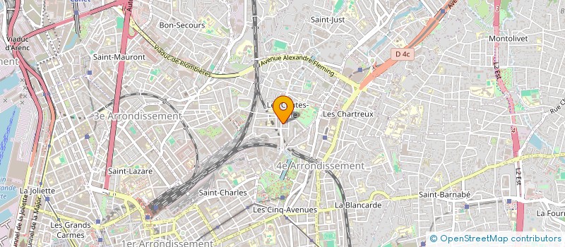 localisation de l'entreprise MONSIEUR ATHMANE OUSFANE à MARSEILLE