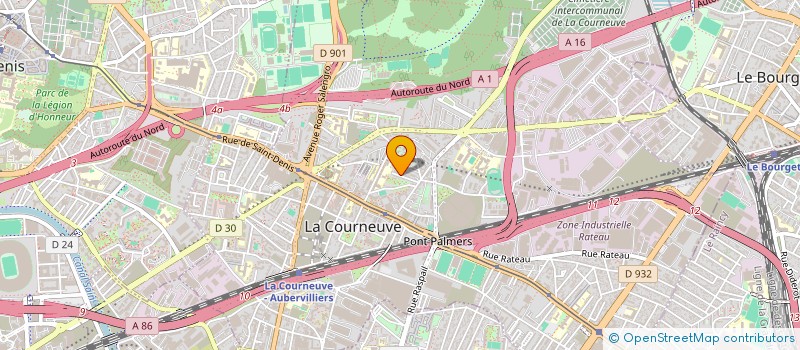 localisation de l'entreprise MONSIEUR ATHUL BIMAL KUMAR SHANKAR à LA COURNEUVE