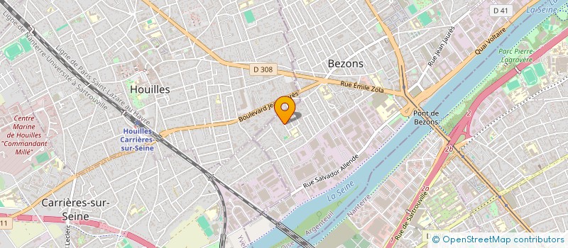 localisation de l'entreprise MONSIEUR ATHUL PADMANABHAN SRIDHAR  BEZONS