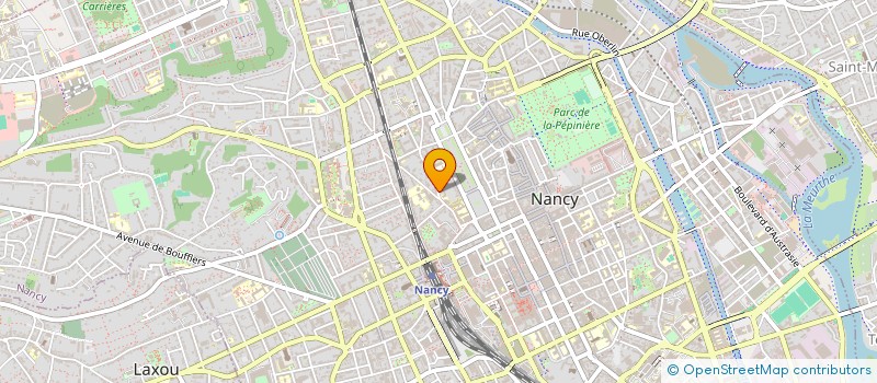 localisation de l'entreprise MONSIEUR ATHYS BARBOT  NANCY