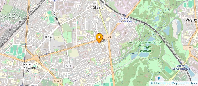 localisation de l'entreprise MONSIEUR ATIF REHMAN à STAINS