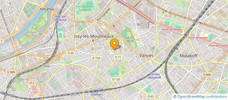 localisation de l'entreprise MONSIEUR ATIF ZAHRI à ISSY-LES-MOULINEAUX