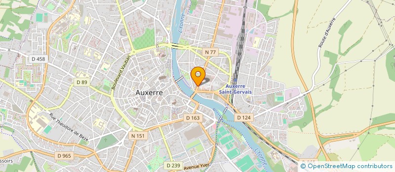localisation de l'entreprise MONSIEUR ATIK BEN AHMED à AUXERRE