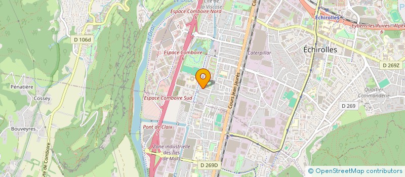 localisation de l'entreprise MONSIEUR ATILA KARATAS à ECHIROLLES