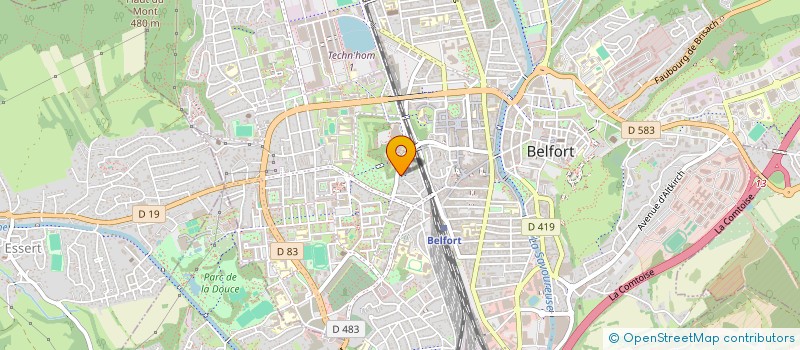 localisation de l'entreprise MONSIEUR ATILA SAVUL  BELFORT