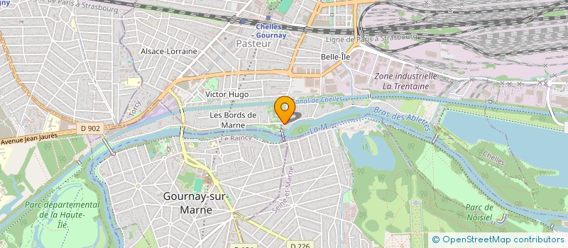 localisation de l'entreprise MONSIEUR ATILIO ISIDRORO  CHELLES