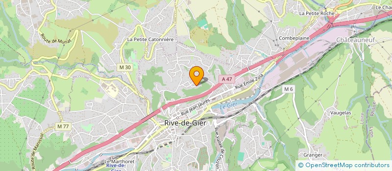 localisation de l'entreprise MONSIEUR ATILLA BAGDAT  RIVE-DE-GIER