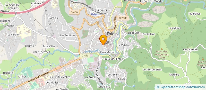 localisation de l'entreprise MONSIEUR ATILLA DEMIR à THIERS