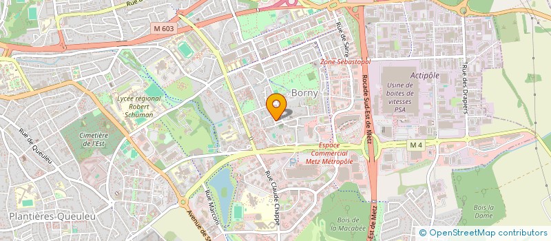 localisation de l'entreprise MONSIEUR ATILLA OZCELIK  METZ