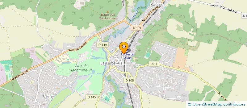 localisation de l'entreprise MONSIEUR ATIQULLAH KHAROTAI  LA FERTE-ALAIS