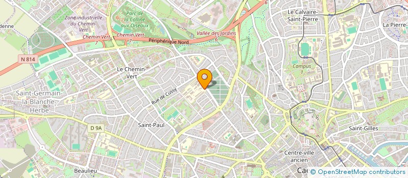 localisation de l'entreprise MONSIEUR ATIQULLAH KHORAMI à CAEN